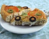 Pizza Earrings - Veggie Lover's Variety