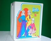 Vintage 1970 Barbie 3 Doll Trunk