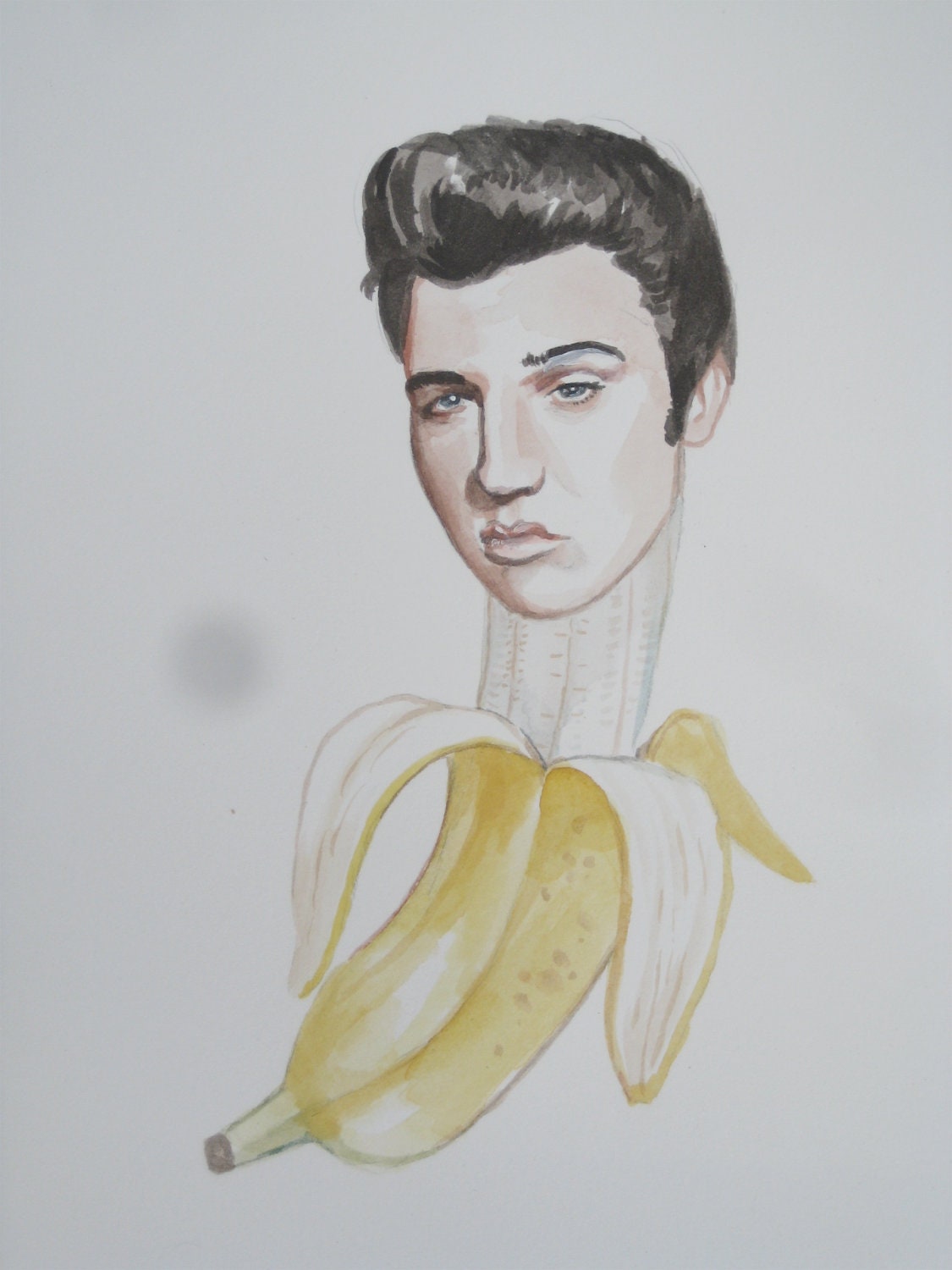 Elvis as a banana