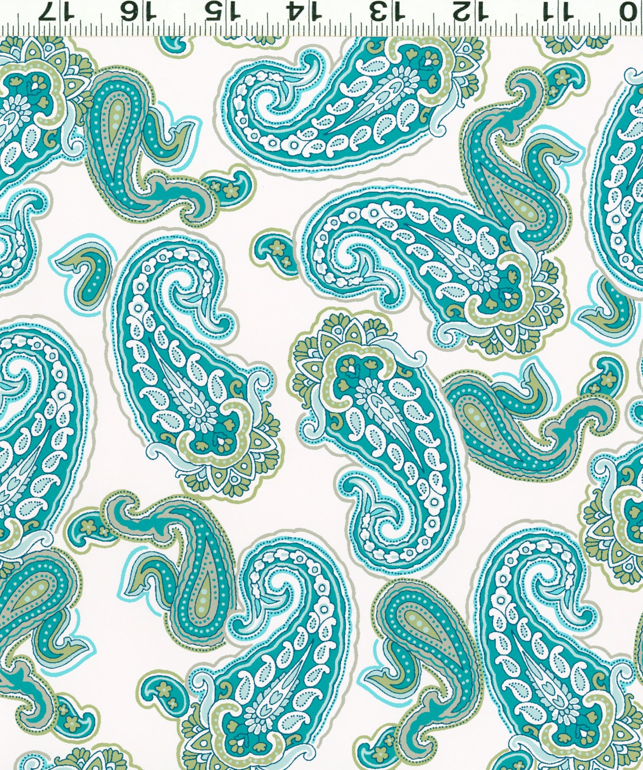 blue swirl fabric
