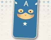 Iphone 4 / 4s hard or rubber case cute CAPTAIN AMERICA, The Avengers,