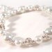 Flower Girl Jewelry Necklace White Pearls and Crystal Balls Wedding Jewelry for Little Girls