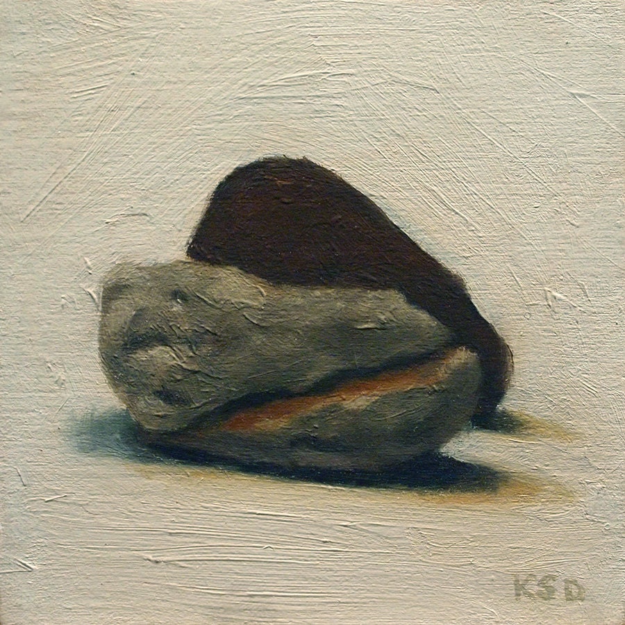 The Split I, Original Oil Painting Still Life
