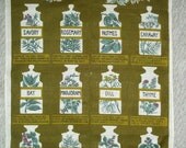 Herbs & Spice Vintage Hand Towel