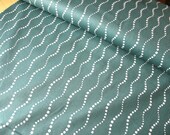 SALE.... Bike Path Peacock from Lucky Penny by Alison Glass and Andover Fabrics, 1/2 yard