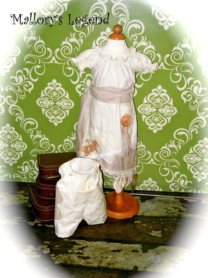 BaBy BoYs One Of A KinD Vintage InspireD RompeR  Easter / Christenings / Baptisms / Birthday Suit / Portraits and more