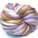 Super bulky thick and thin handspun yarn in merino wool- 50 yards, 3.0 ounces/ 87 grams
