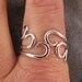 Curvy Silver Stacking Rings Set