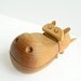 Zoo Line Danish Modern Wood Hippo 1959