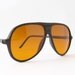 vintage aviator sunglasses blue blocker sport sun glasses eyewear amber orange black summer driving shooting pilot