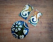 Vintaj Natural Brass altered pendants and charms