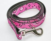 Pink Bandana Dog Leash
