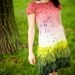 Forest fairy - nuno felted dress