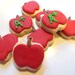 Mini Apple cookies Teacher gift