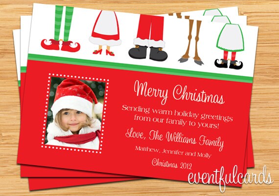 Santa Claus Christmas Cards Il_570xn