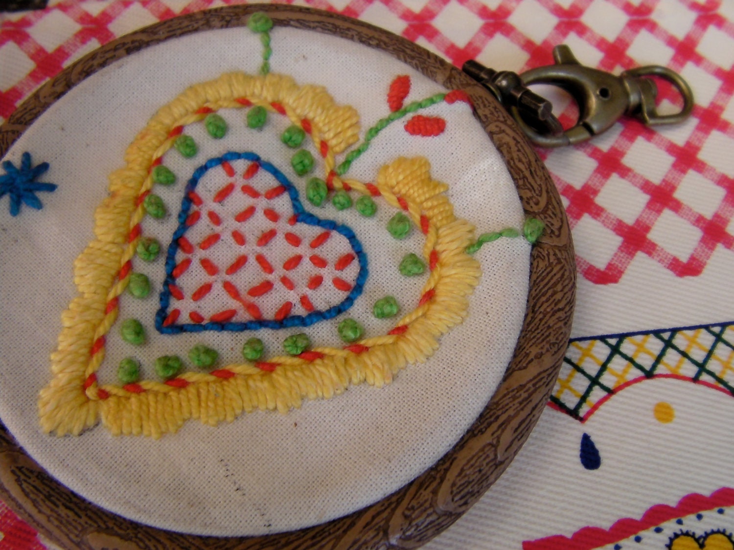 DIY Stitch by Stitch embroidery kit by Agulha Não Pica