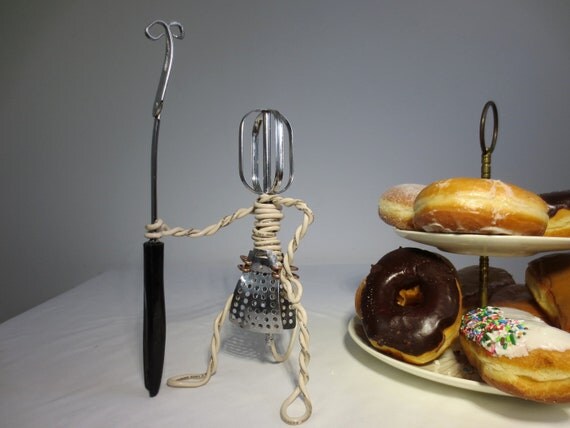 The Elite  Kitchen Guard, A Trio of Beater Monkeys Repurposed Odditites
