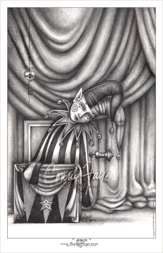 Jack - Broken Toy Dark Art 11x17 Print