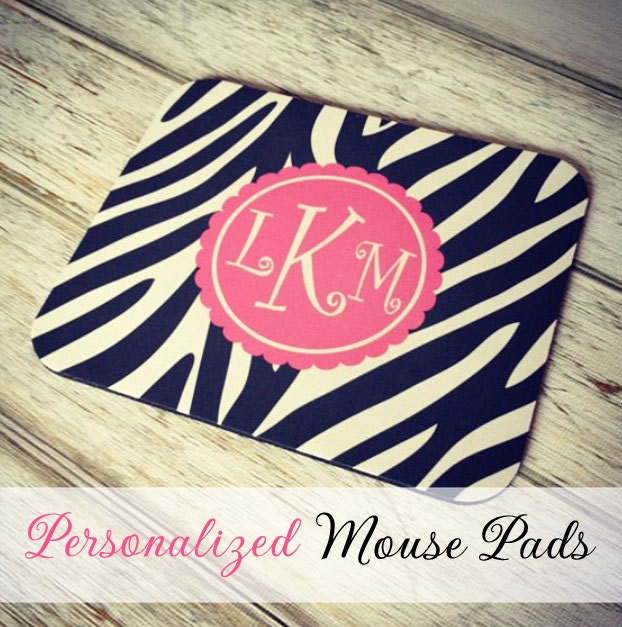 Personalized Mouse Pad  New Patterns & New Colors