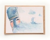 Viking Postcard A6