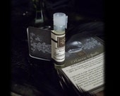 Raven Spells  Natural Perfume Oil Vial Sample Violet,Orris Root ,Blueberry,Cinnamon, Frankincense,Apple,Dragons Blood,Sandalwood,