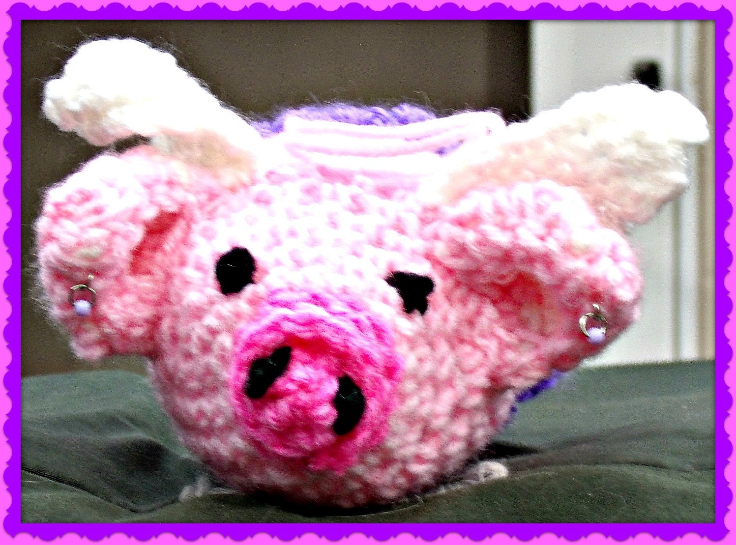 Cute Stuffed Pig