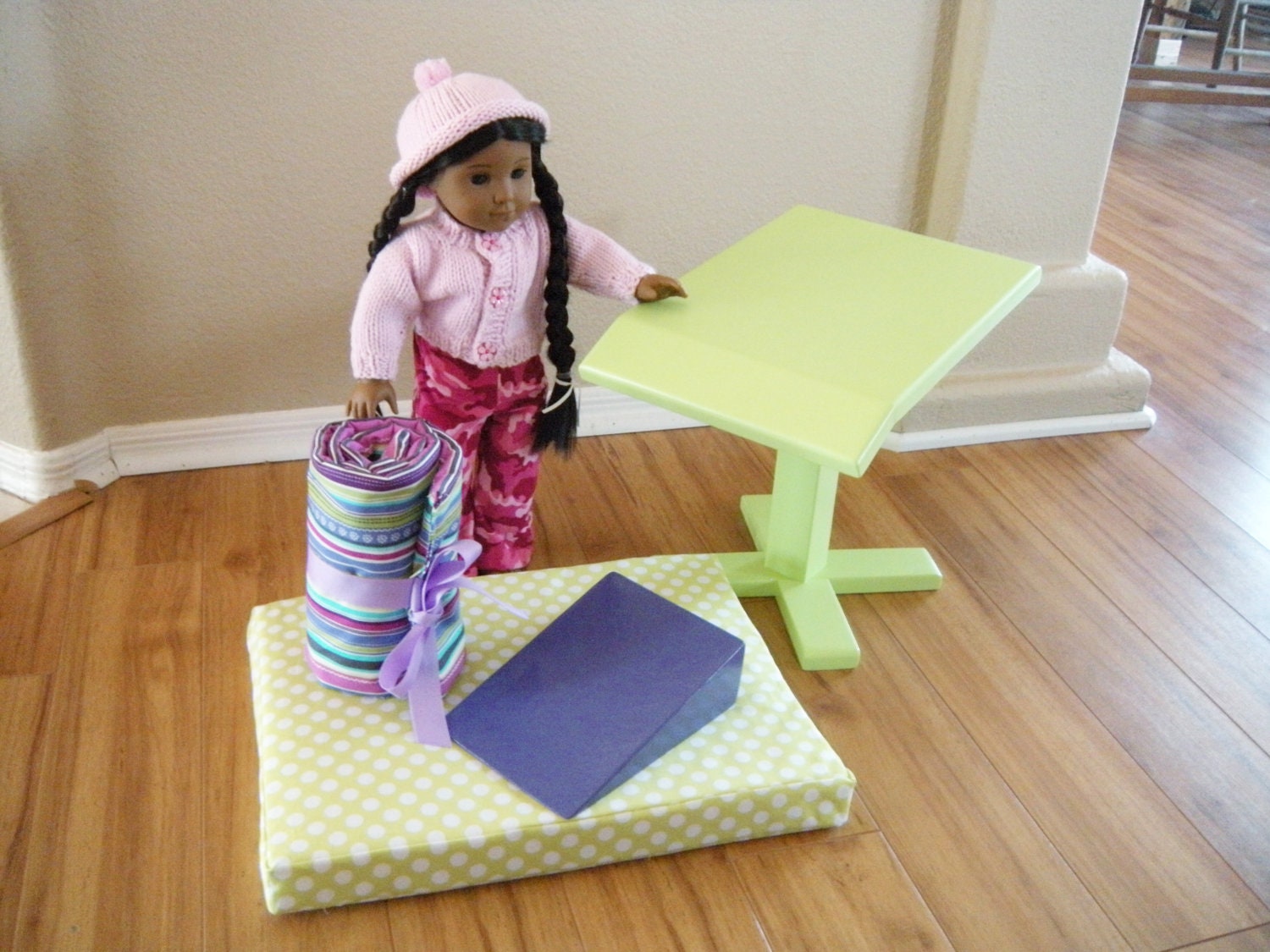 Doll Deluxe Gymnastic Set for American Girl Doll McKenna - Uneven Bars - Balance Beam - Vault - Floor Routine Mat