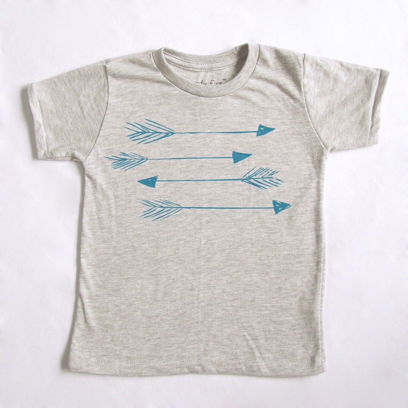Arrows Green Eco Friendly Kids Tee