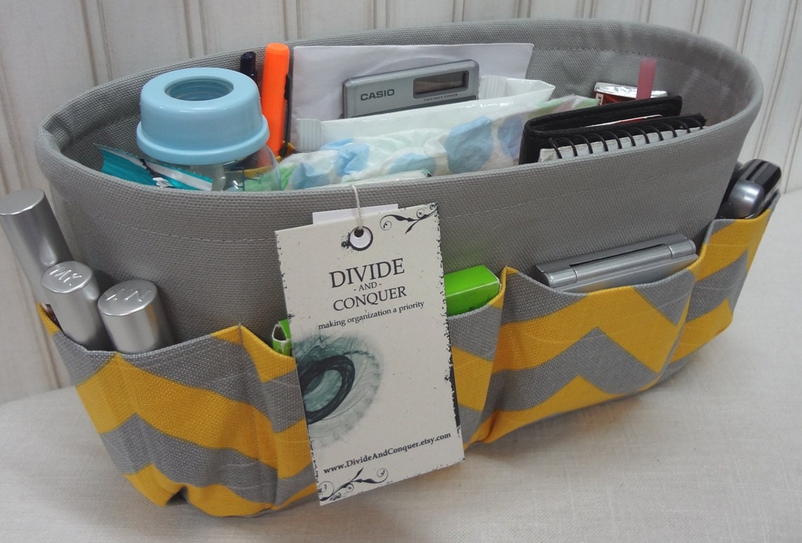 Purse DIAPER BAG ORGANIZER insert / by DivideAndConquer on Etsy