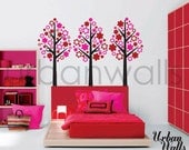Vinyl Wall Sticker Decal Art - Flower Tree