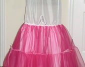 Something Blue or Black or Pink or Teal or Purple or .... Crinoline Petticoat for Mermaid or Trumpet Wedding Gowns