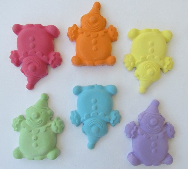 Clown Chalk: Set of Six