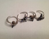 Custom Sharks Tooth Wire Wrapped Ring