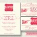 Love is All You Need- Save the Date, Wedding Invite, and Rsvp Card PRINTABLE WEDDING SUITE