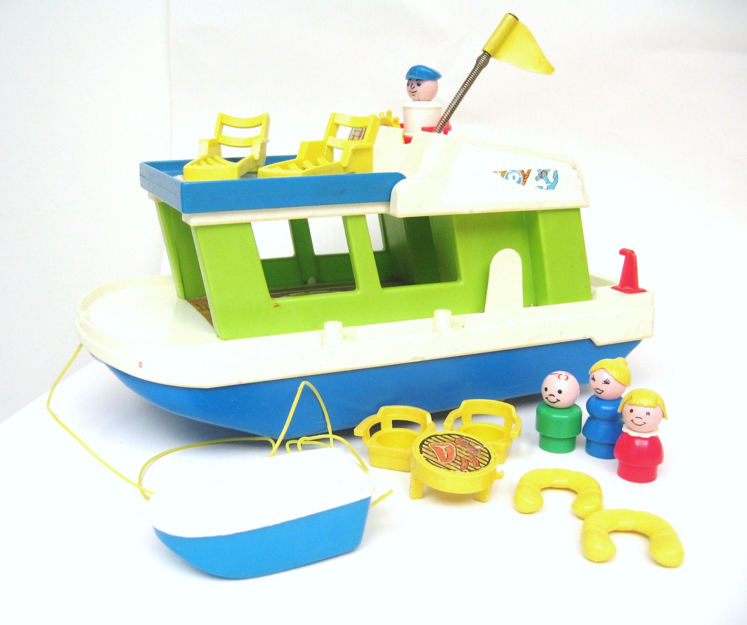 Vintage Fisher Price Houseboat