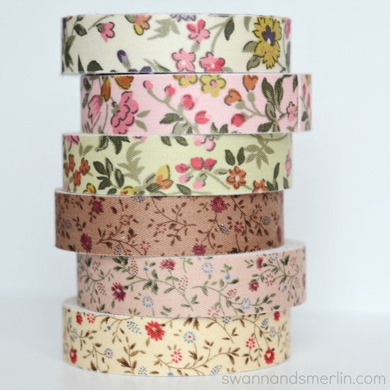 Floral Fabric Tape