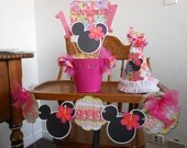 Minnie Mouse Aloha Party Package- 1st Birthday Il_170x135