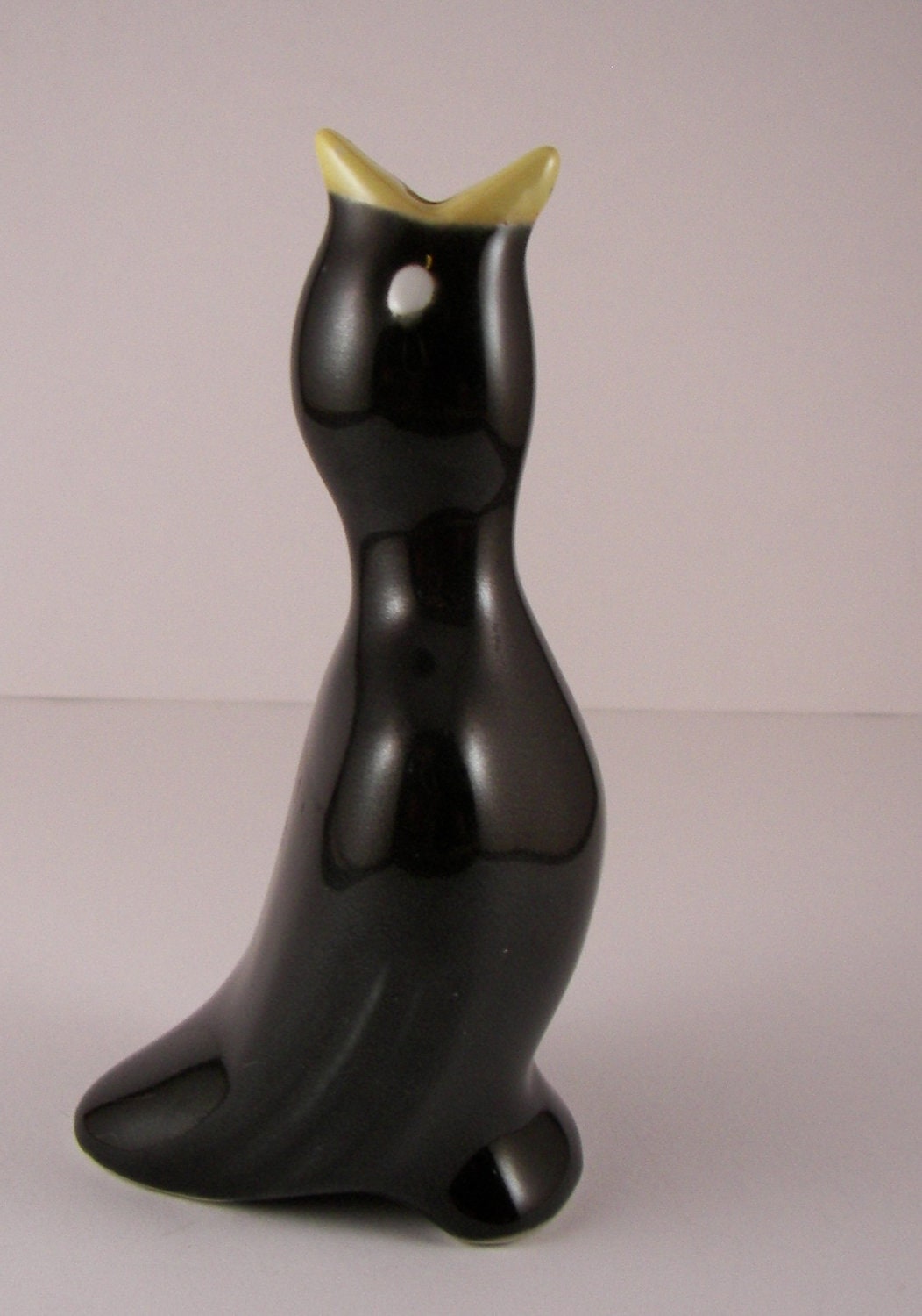 ANTIQUE Gorgeous Vintage Pie Bird Black Bird Great Shape can still use