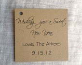 50 Custom Favor Hang Tags