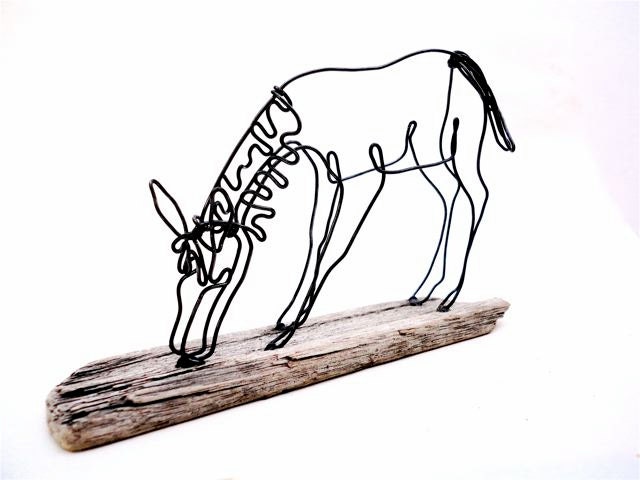 Horse Wire Sculpture