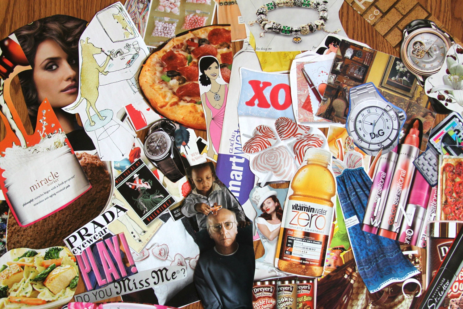 Upcycled Magazine Cutouts Let ME Do The Cutting For You - 100 pieces for One Dollar