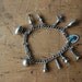 RESERVED charm bracelet / 1950s jewelry / SOUVENIR