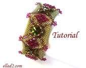 Tutorial Henrietta Bracelet - Beading pattern PDF