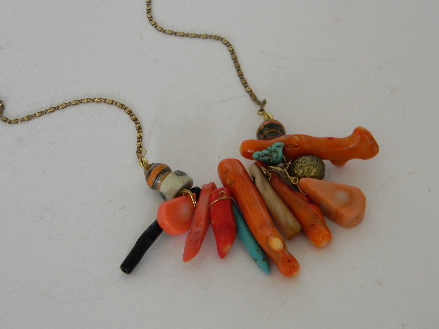 Amulet Coral mini necklace/pendant