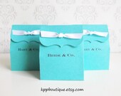 Tiffany & Co. Inspired Personalized Favor Boxes/Bags (16)  DIY