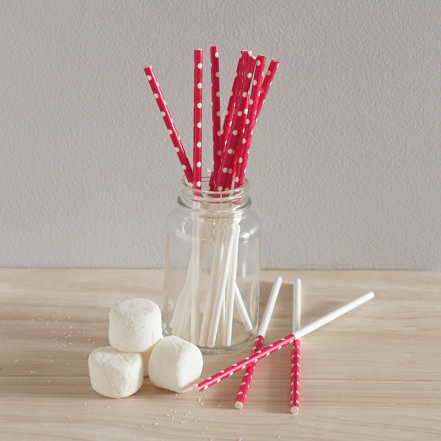 12 x Red Dot Treat Sticks
