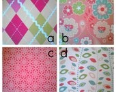 Tile Coasters- Pink, blue and green paper you choose the design