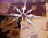 SILVER or BLACK Starstruck- Steampunk Clock Hand Deluxe Holiday Ornament
