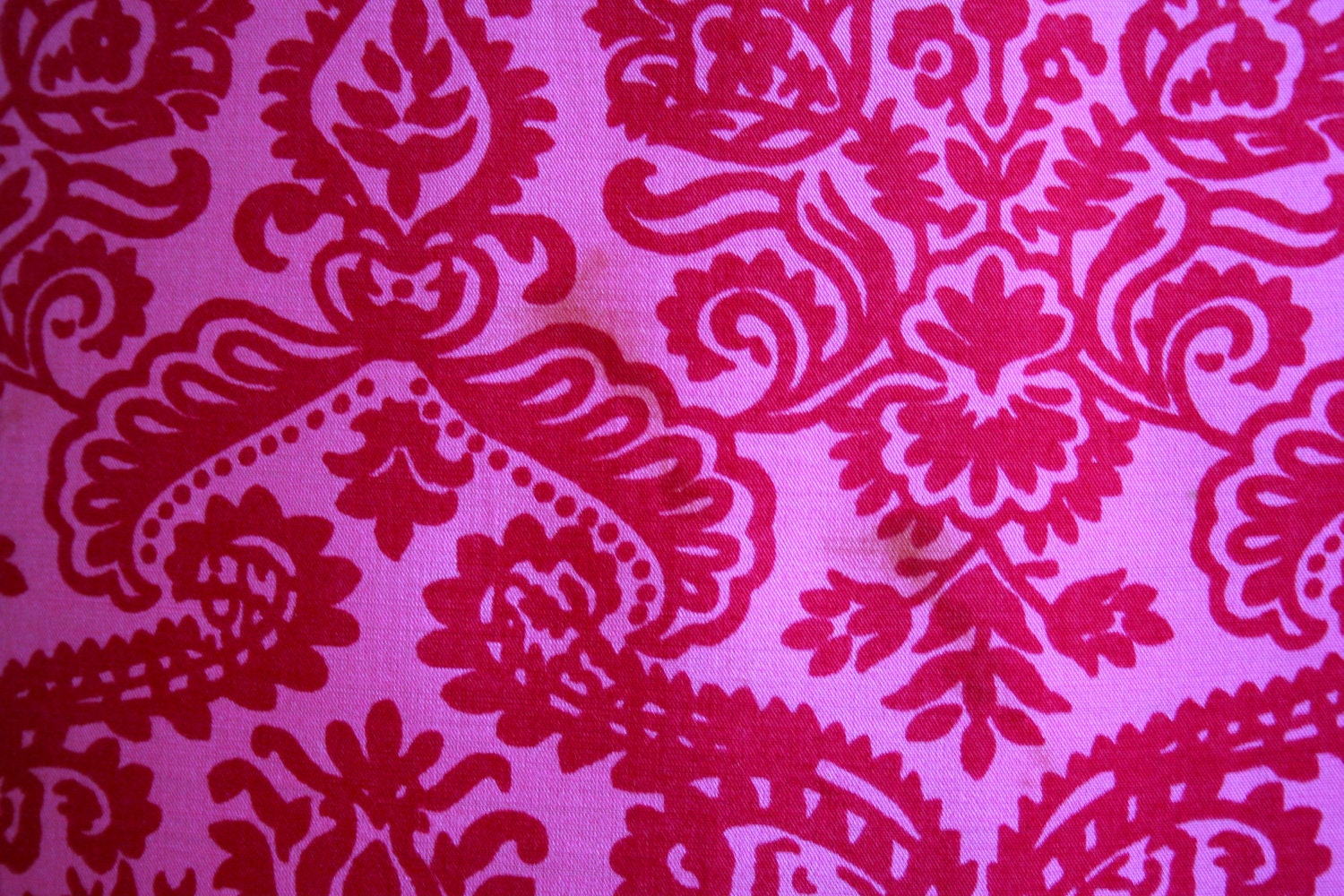 vintage 60s sheath dress - DANMASK pattern fuchsia dress / S