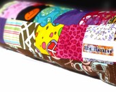 Eclectic Girly Pink baby blanket